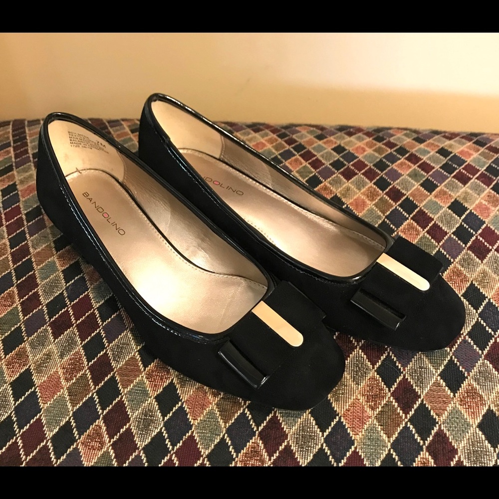Bandolino Black Suede shoes.